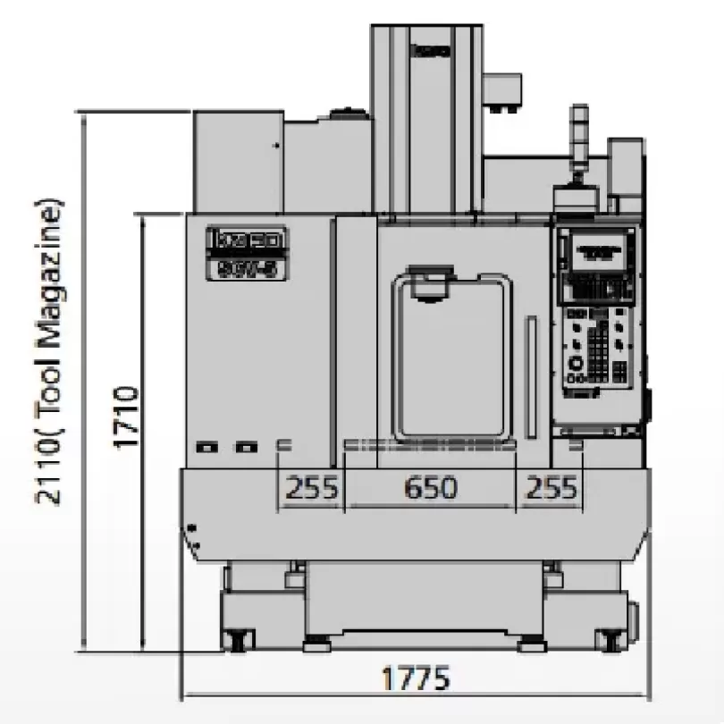 Trung tâm gia công đứng CNC